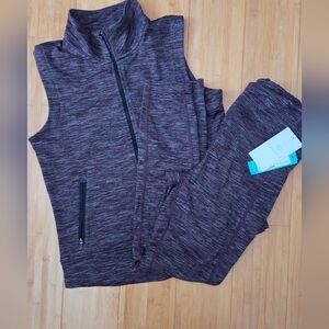 Soul Sky Purple Sleeveless Hoodie